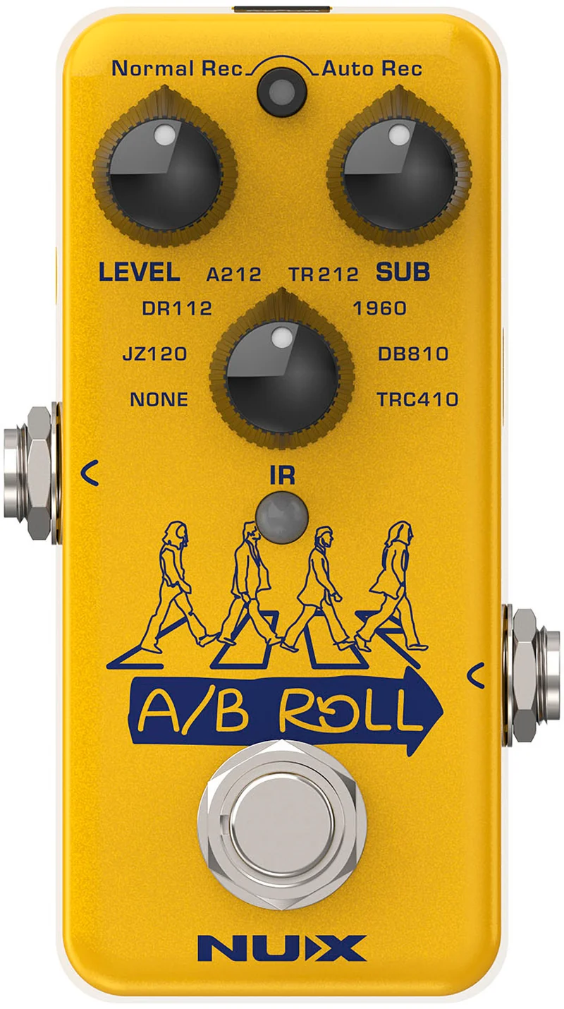 PEDALE OCTAVER LOOPER IR LOADER NUX A/B ROLL