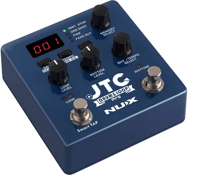 PEDALE LOOPER ET BOITE A RYTHMES NUX DRUM & LOOP