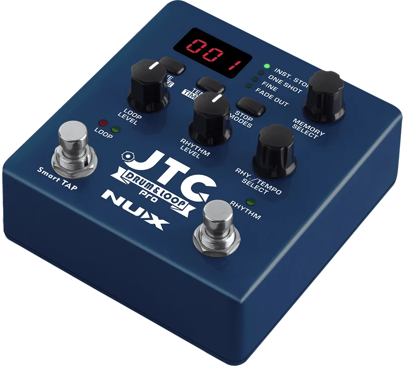 PEDALE LOOPER ET BOITE A RYTHMES NUX DRUM & LOOP