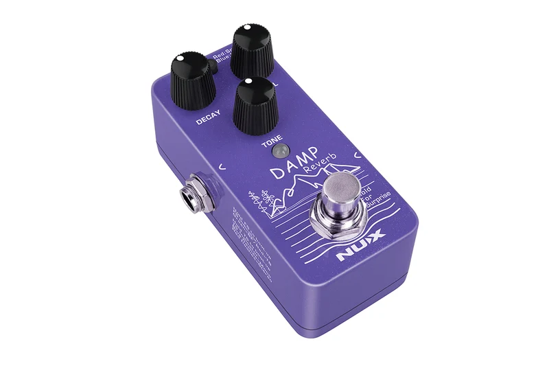 PEDALE REVERB NUMERIQUE 3 MODES SHIMMER/FREEZE NUX DAMP-REVERB