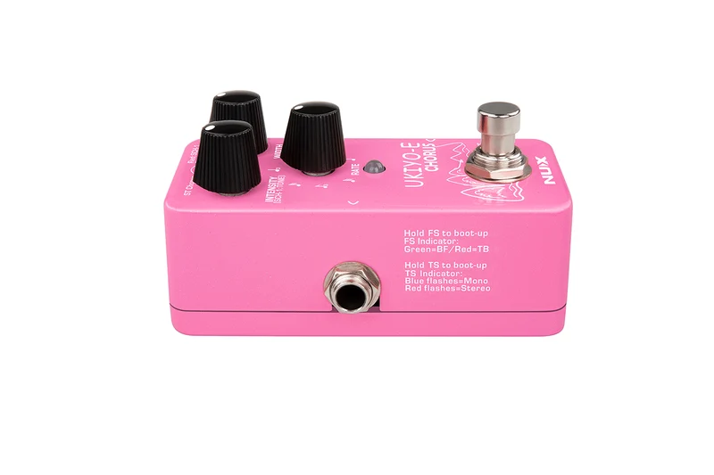 PEDALE CHORUS NUMERIQUE 3 MODES- TAPE TEMPO NUX UKIYO-E-CHORUS