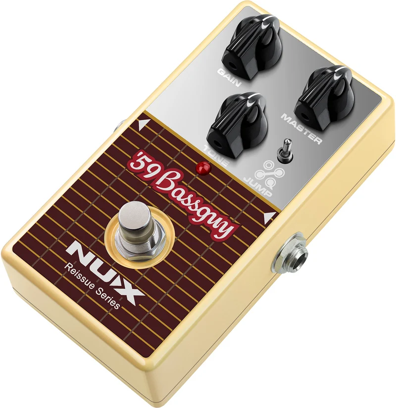 PEDALE OVERDRIVE TYPE BASSMAN VINTAGE NUX 59-BASSGUY-OD