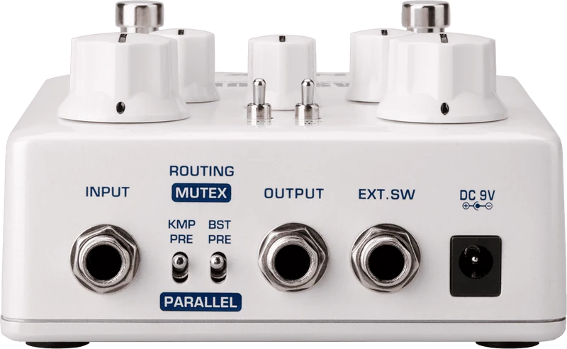 PEDALE BOOSTER ET COMPRESSEUR GUITARE A ROUTAGE INTERNE NUX MASAMUNE