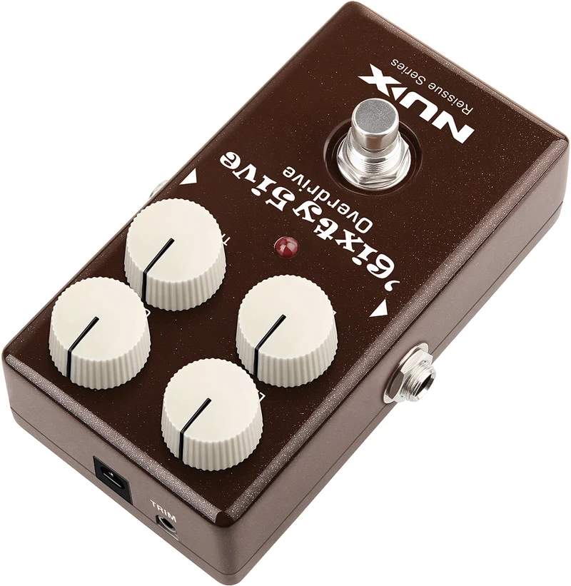 PEDALE OVERDRIVE ANALOGIQUE TYPE BLACKFACE DRIVE NUX SIXTYFIVE-OD