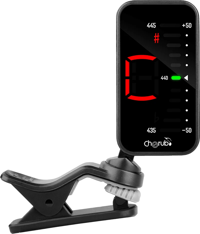 Accordeur pince guitare chromatique cherub wst-551c