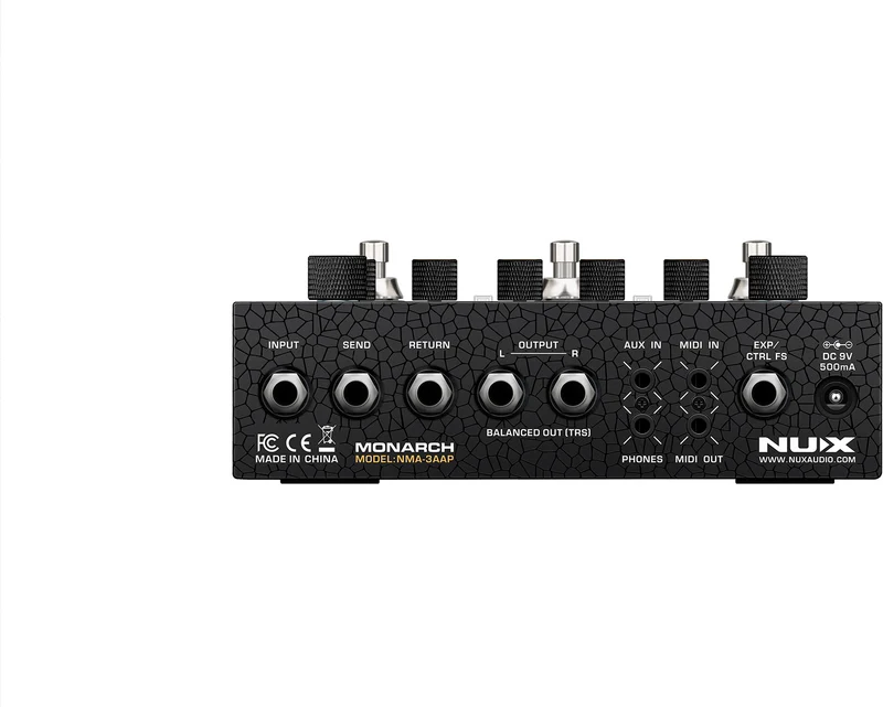 PEDALE Simulateur d'ampli de puissance et d'IR STEREO NUX AMPACADEMY-STOMP