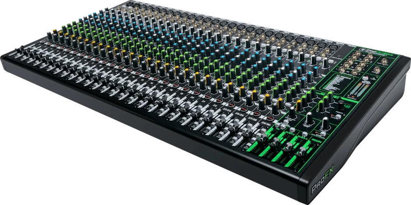 TABLE DE MIXAGE USB 22 CANAUX + EFFETS MACKIE PROFX22V3