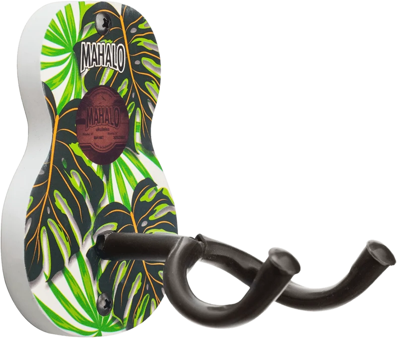 UKULELE SOPRANO MONSTERA + SUPPORT MURAL MAHALO MA1MT