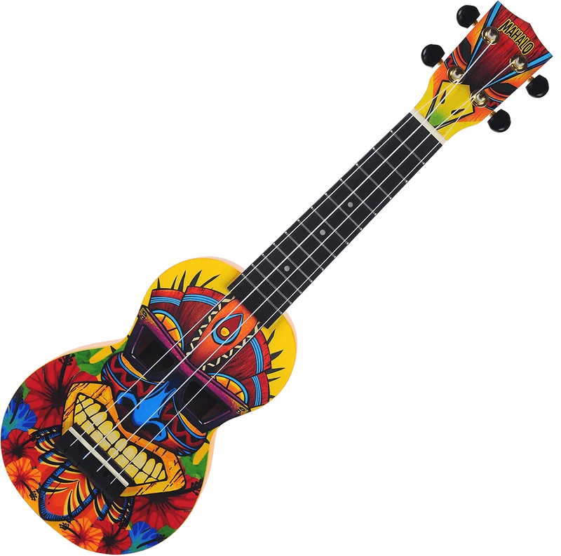 UKULELE SOPRANO TIKI + HOUSSE MAHALO MA1TK