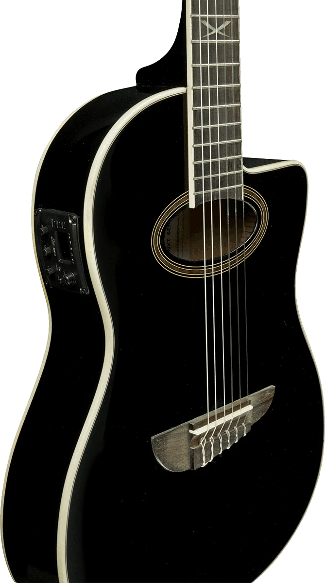 GUITARE NYLON CUTAWAY ELECTRO ACOUSTIQUE EKO NXT-N100CWE-BLK