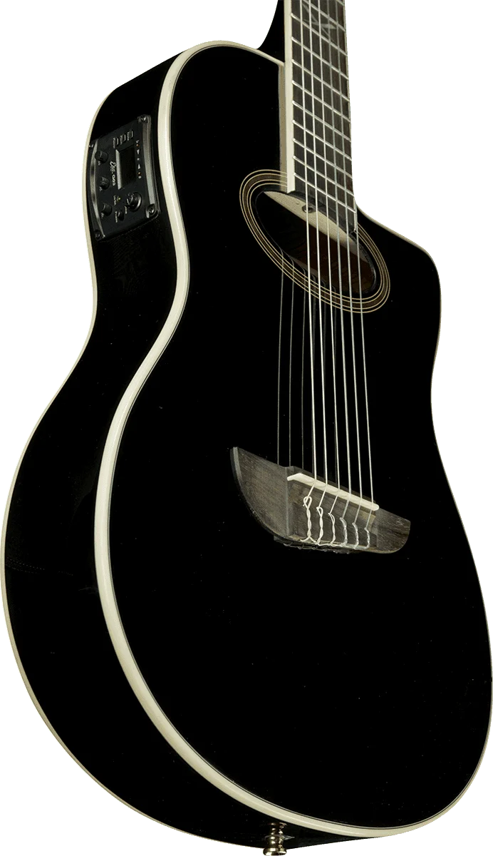 GUITARE NYLON CUTAWAY ELECTRO ACOUSTIQUE EKO NXT-N100CWE-BLK