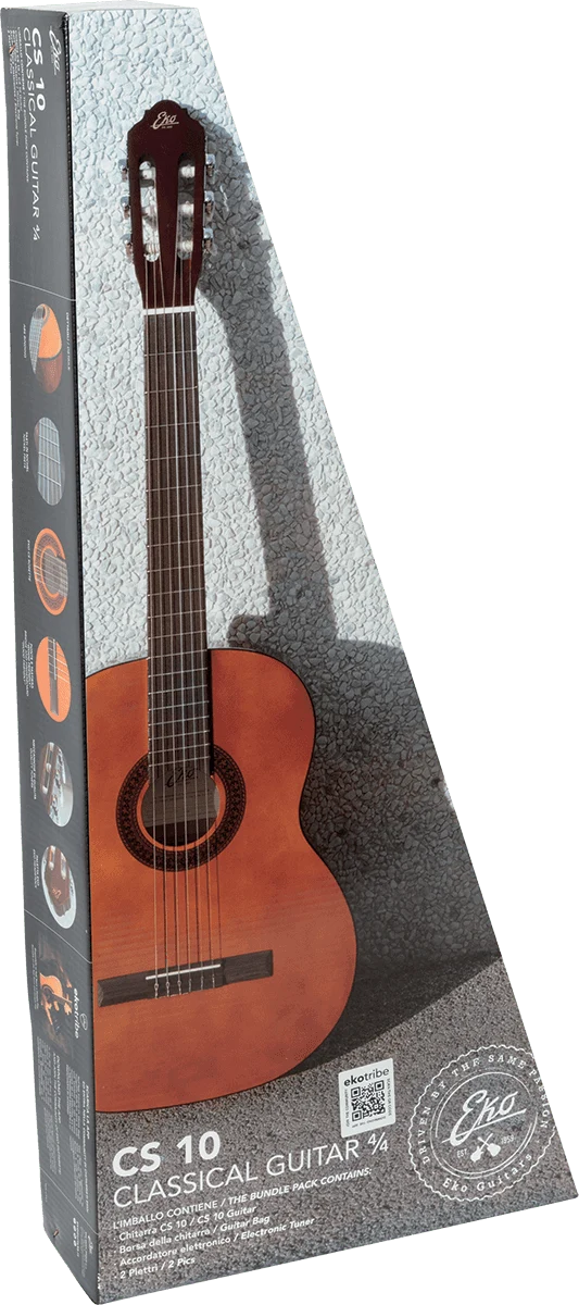 PACK GUITARE CLASSIQUE 4/4 EKO CS10-PACK