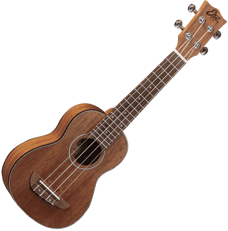 UKULELE SOPRANO EKO ACAJOU - pack housse accessoires
