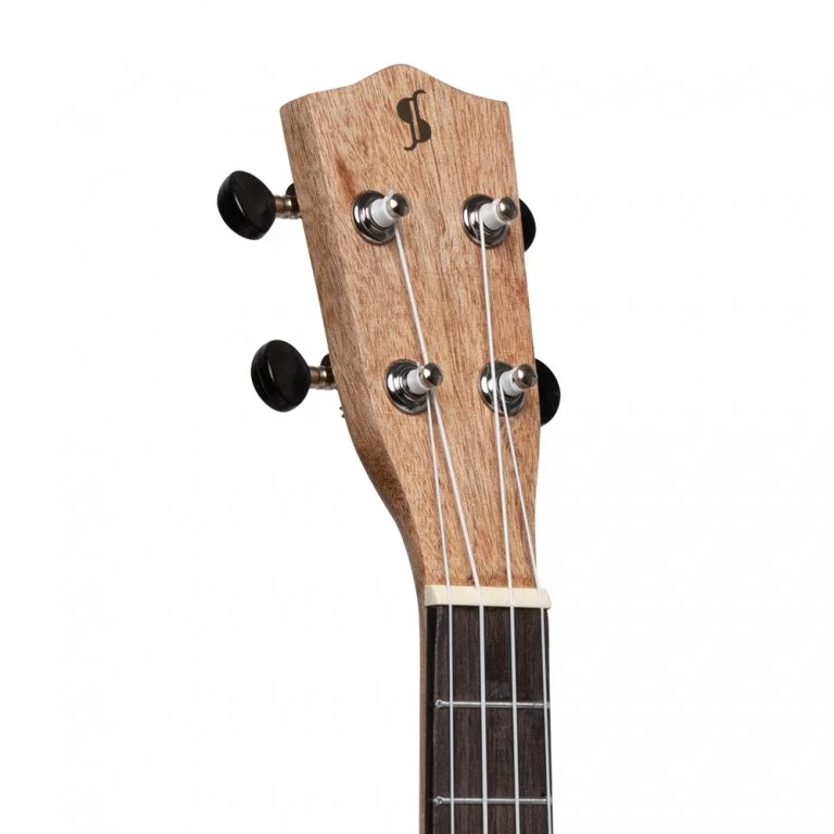 Ukulélé ténor traditionnel avec table en épicéa et housse en nylon noir STAGG UT-30 SPRUCE