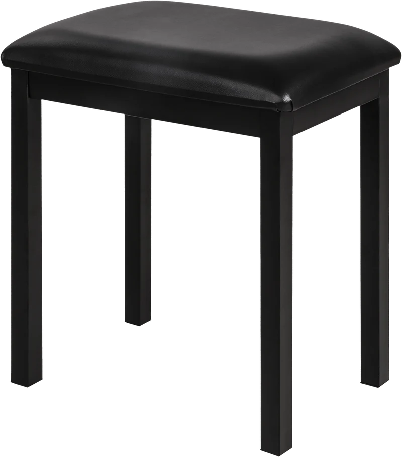 Banquette piano noire en métal NUX PIANOBENCH