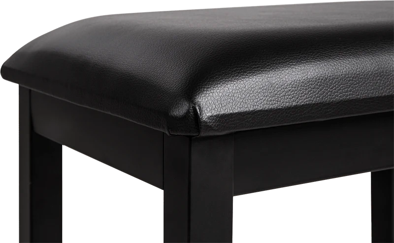 Banquette piano noire en métal NUX PIANOBENCH