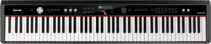 PIANO NUMERIQUE 88 NOTES TOUCHER LOURD - ARRANGEUR NUX NPK-20 NOIR