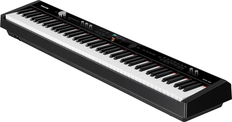PIANO NUMERIQUE 88 NOTES TOUCHER LOURD - ARRANGEUR NUX NPK-20 NOIR