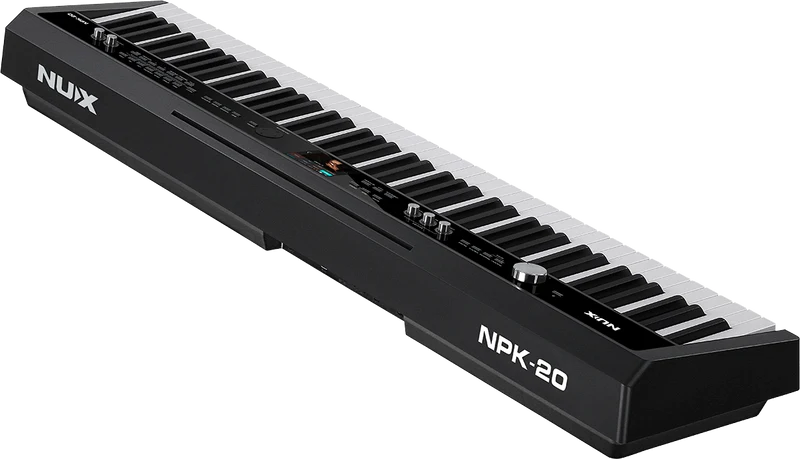 PIANO NUMERIQUE 88 NOTES TOUCHER LOURD - ARRANGEUR NUX NPK-20 NOIR