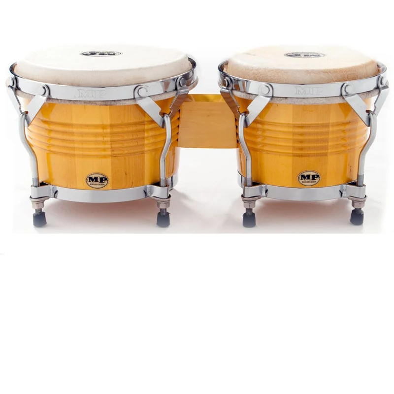 Mano Percussion MP1778NA 7" & 8" Bongos Natural