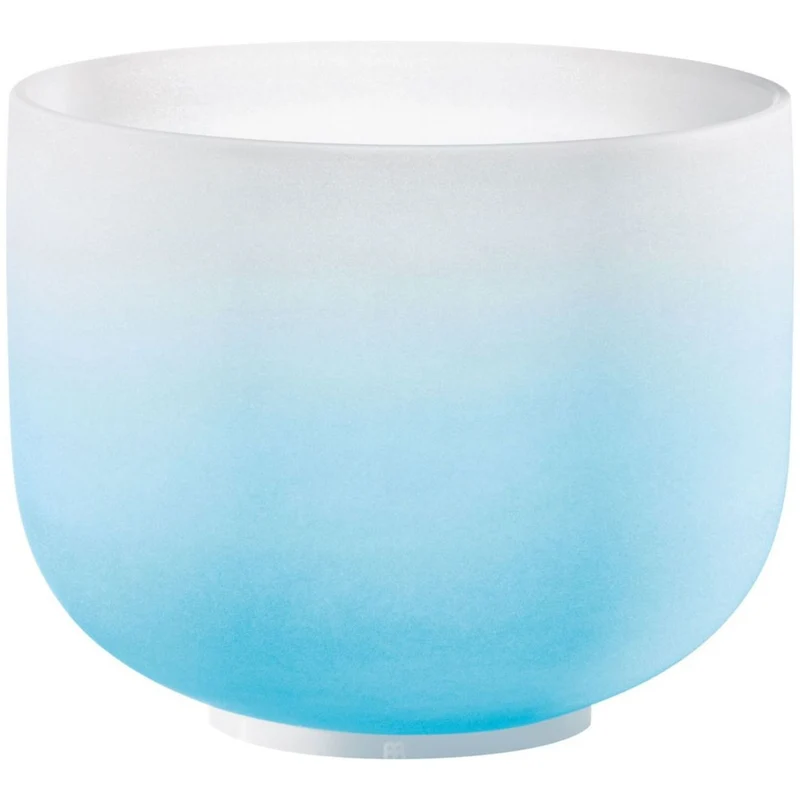 Meinl Sonic Energy Crystal Singing Bowl 10" (Light Blue) Note G4 Throat Chakra