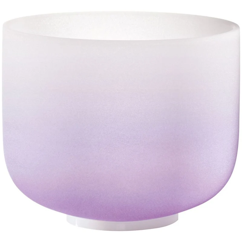 Meinl Sonic Energy Crystal Singing Bowl 8" (Purple) Note B4 Crown Chakra