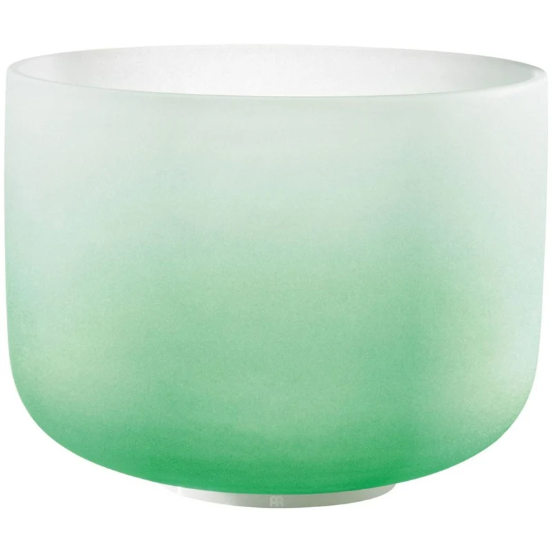 Meinl Sonic Energy Crystal Singing Bowl 11" (Green) Note F4 Heart Chakra