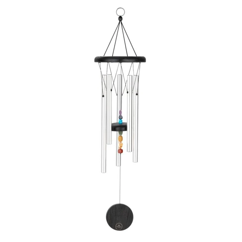 Meinl Sonic Energy Chakra Meditation Wind Chime 25" (Silver) 432 Hz