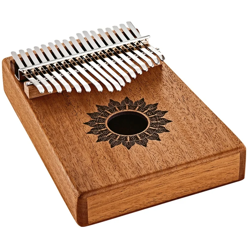 Meinl Sonic Energy Sound Hole Kalimba C Maj 17-Note Mahogany Matte