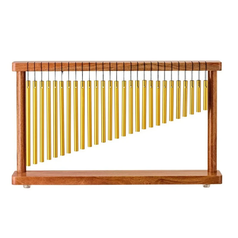 Meinl Sonic Energy Table Chimes 27 Bars (Walnut Brown) Padauk Frame