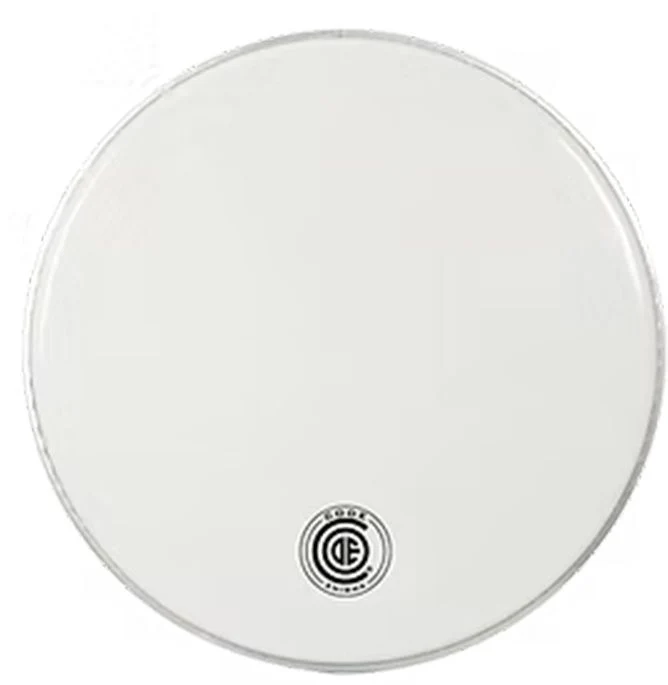 Code 20" Enigma White Bass Drum Head (White)