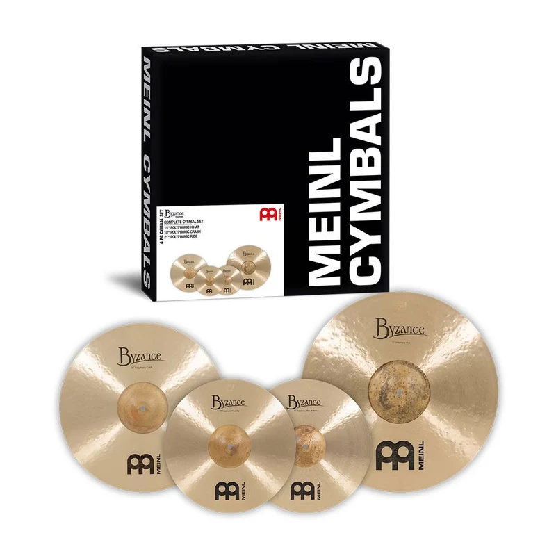 Meinl Byzance Traditional 15, 18, 21 PolyCymbal Pack