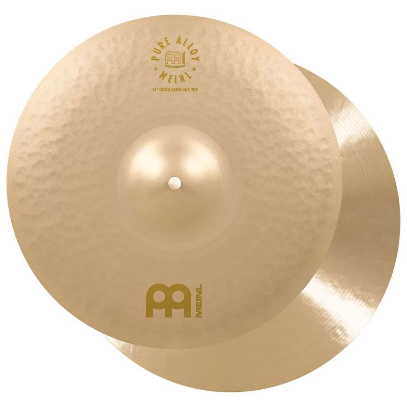 Meinl PA14QSH 14" Benny Greb Signature Pure Alloy Quick Sand Hi-Hat Cymbals (Pair)