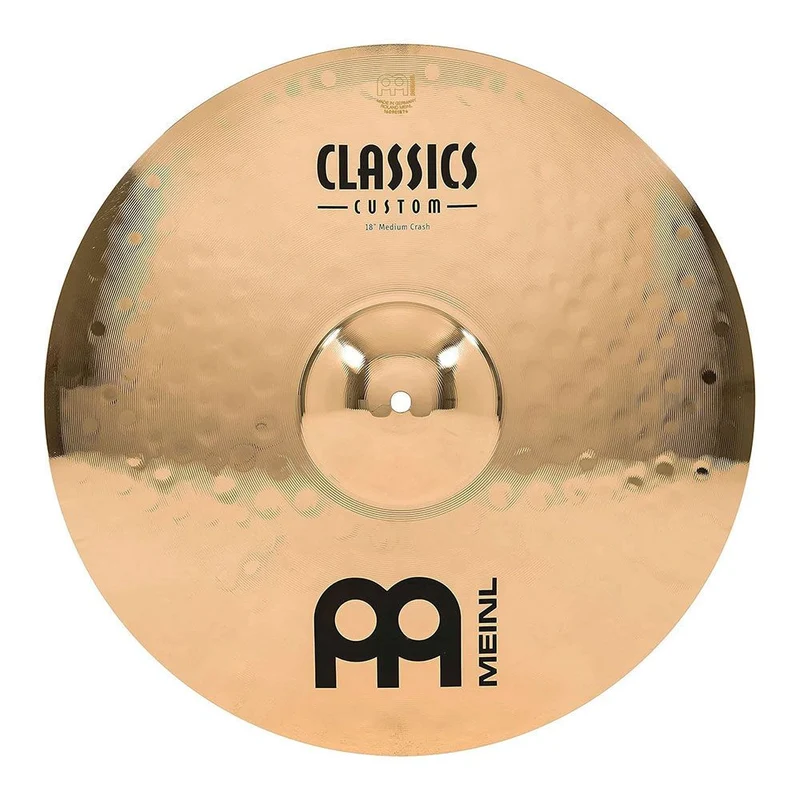 Meinl 18" Classics Custom Medium Brilliant Crash Cymbal