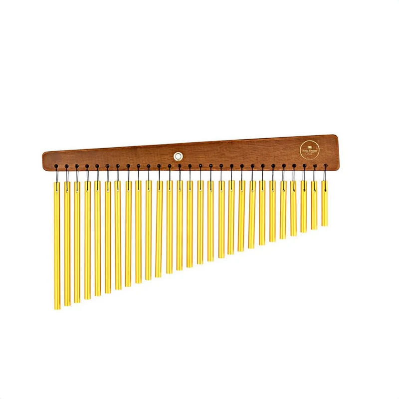 Meinl Sonic Energy Gold Anodized Chimes 27 Bars (Walnut Brown)