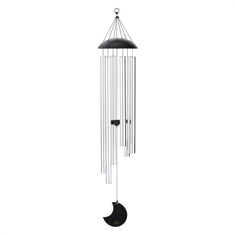 Meinl Sonic Energy Moon Meditation Wind Chime 44" (Silver)