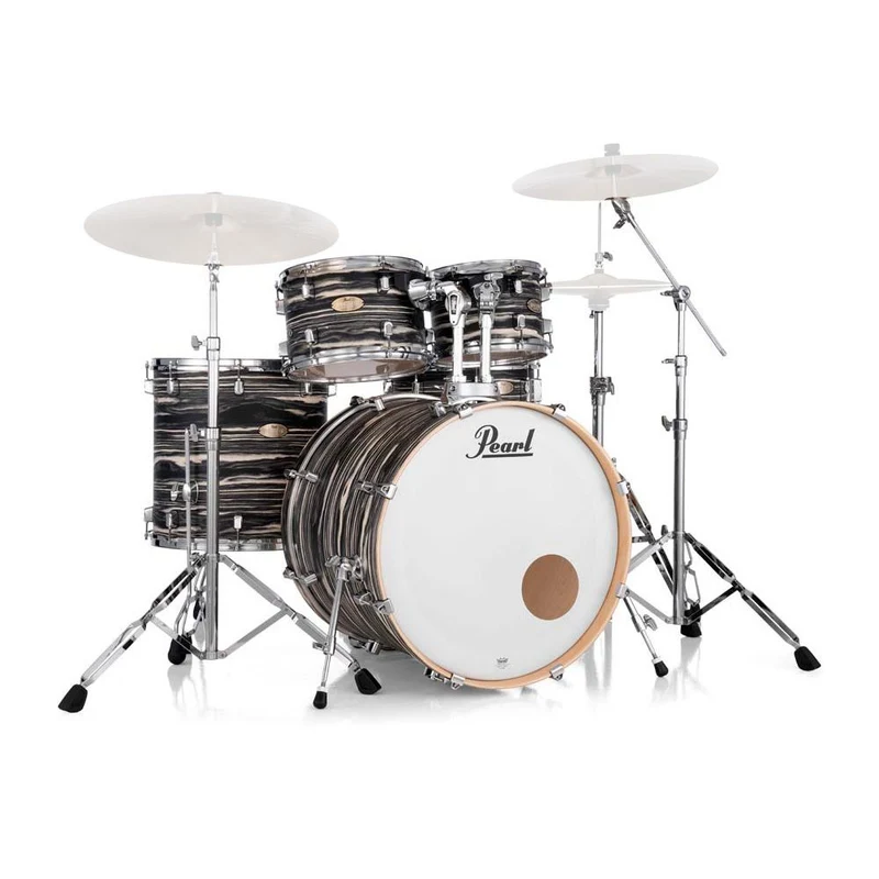 Pearl Decade Maple Artisan 5pc 22" Fusion Plus Drumkit Pack w/HW (Black Satin Marble)