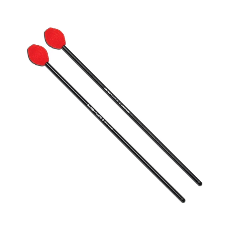 Vic Firth Balter Basics BBB3 Soft Yarn Red Mallets (Birch)