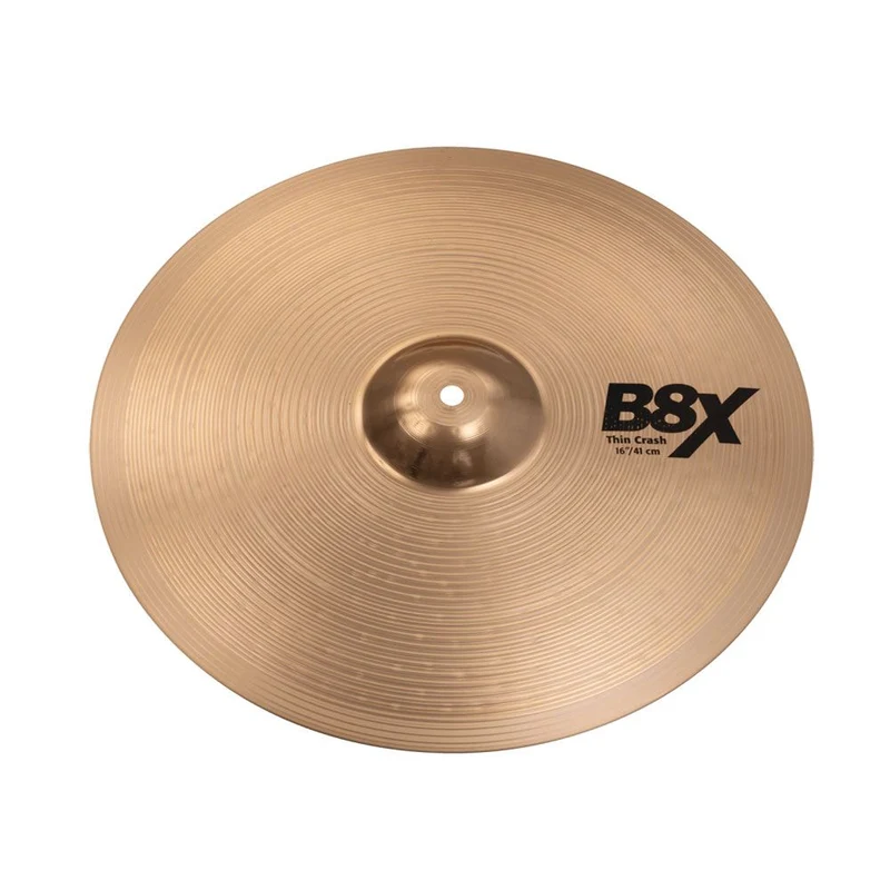 Sabian 41606X B8X 16" Thin Crash Cymbal