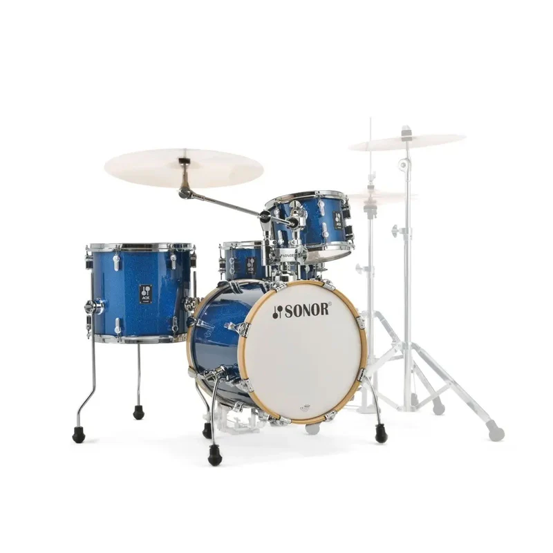 Sonor AQX Jungle 10 13F 1613x6 SN Shell Pack only Blue Ocean Sparkle
