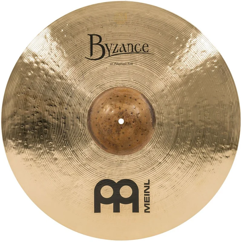 Meinl 22" Byzance Brilliant Polyphonic Ride Cymbal