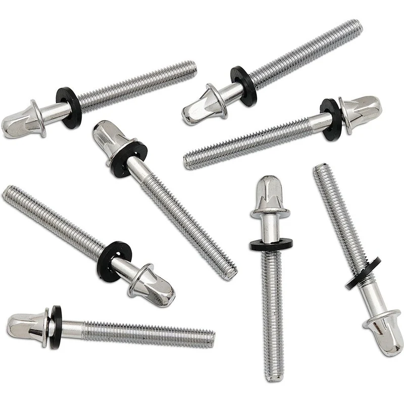 PDP PDAXTRTP4208 Tru-Pitch Tension Rods - 42mm/ 1 5/8" Length - 8 Pack