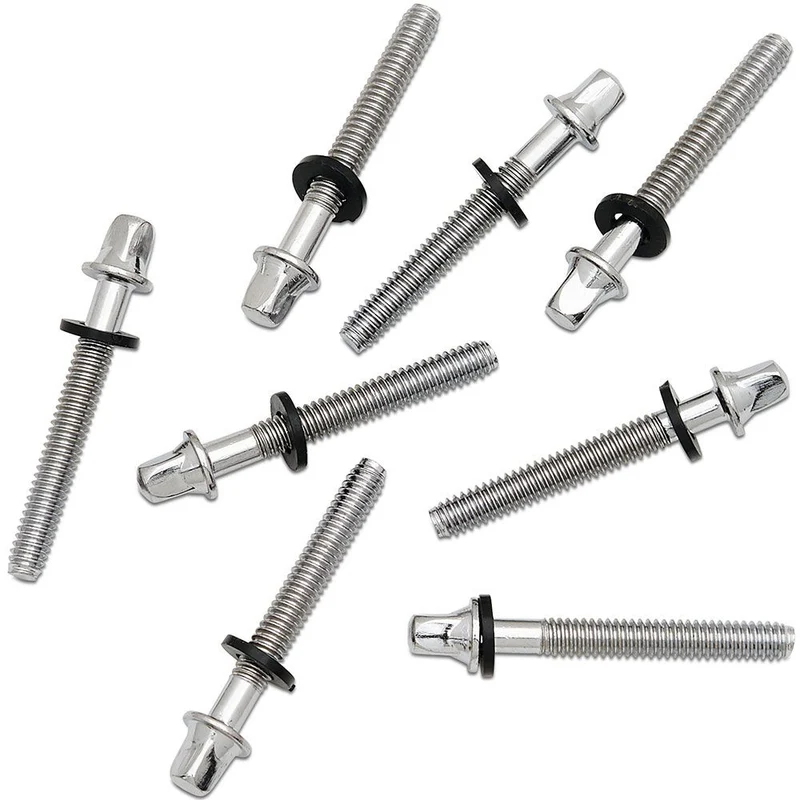 PDP PDAXTRS4208 Standard 12-24 Tension Rods - 42mm/ 1 5/8" Length - 8 Pack