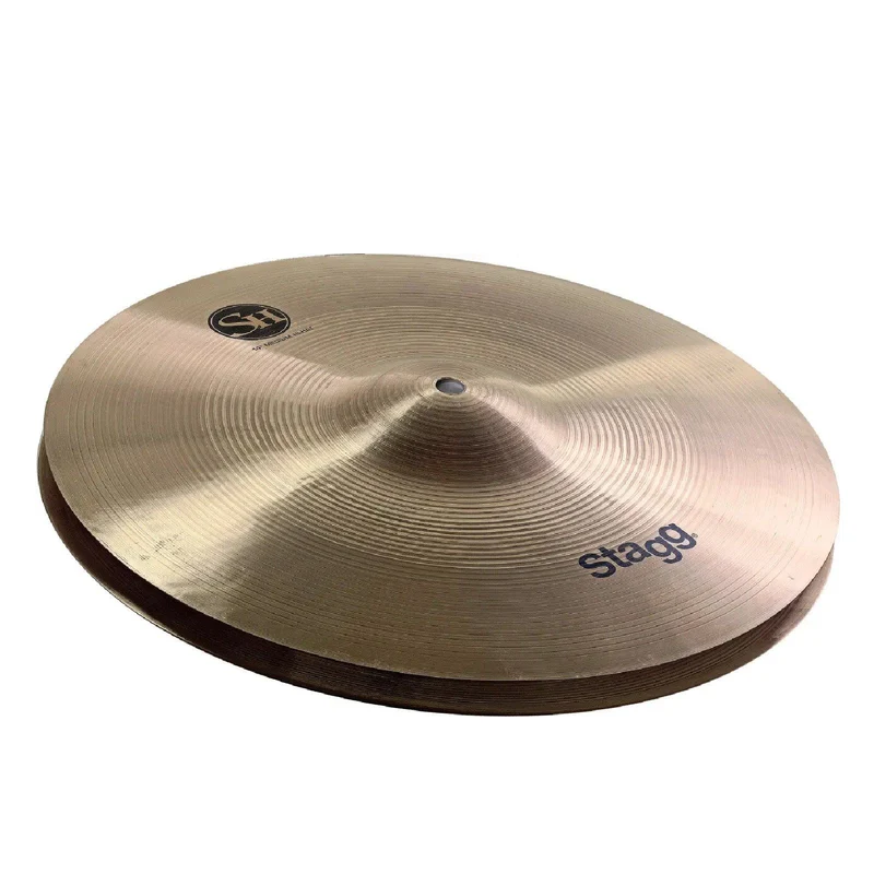 Stagg 14" SH Series Regular Medium Hi-Hat Cymbals (Pair)