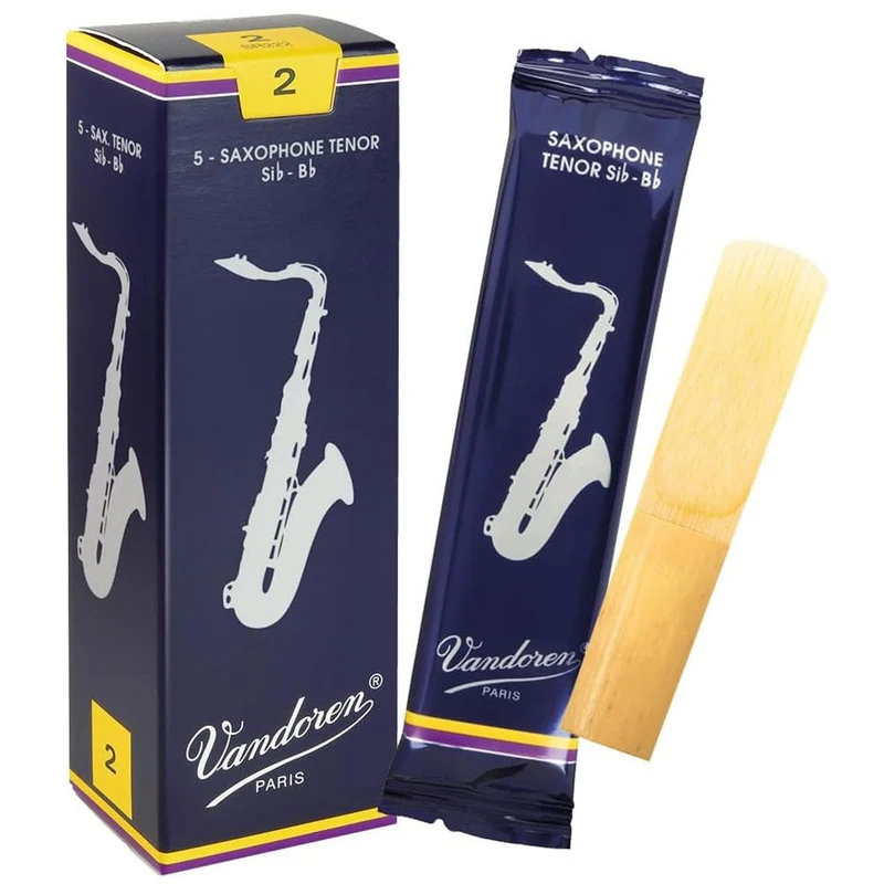 Vandoren Traditional Tenor Sax Reeds Strength 2 5 Pack