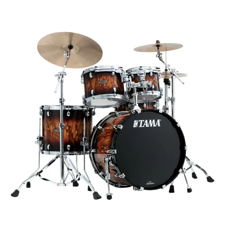 Tama Starclassic Walnut Birch 4-Piece Shell Pack (Motlen Brown Burst)