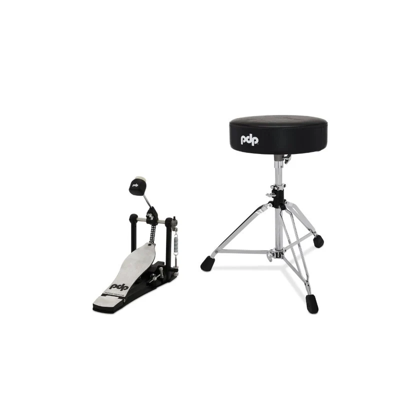 PDP 800 Series 2-Pce Hardware Pack Single Bass Drum Pedal and Stool