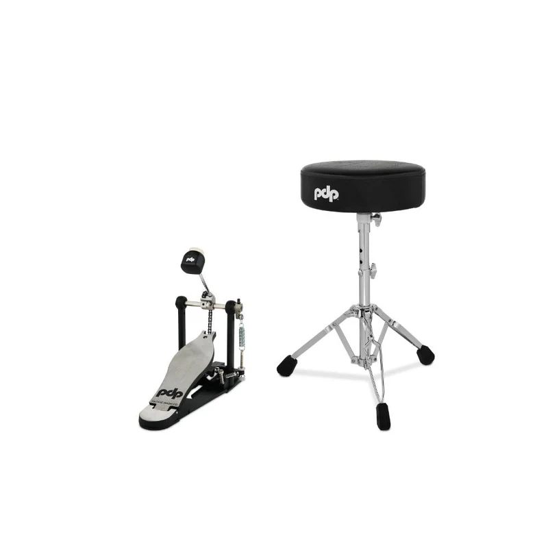 PDP 700 Series 2-Pce Hardware Pack Single Bass Drum Pedal and Stool