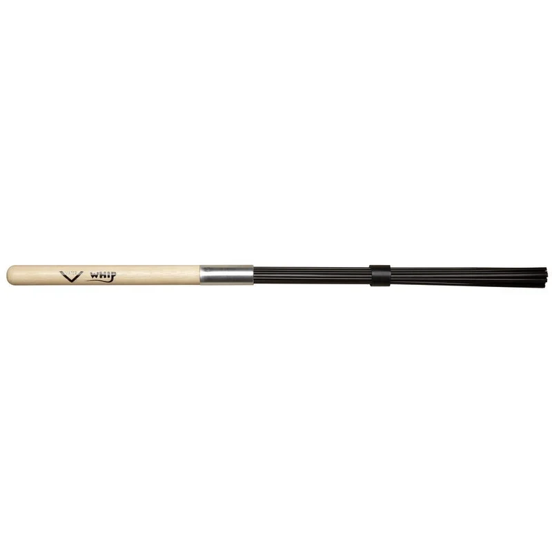Vater VWHWP Whip Brushs w/ Wooden Handle (Pair)
