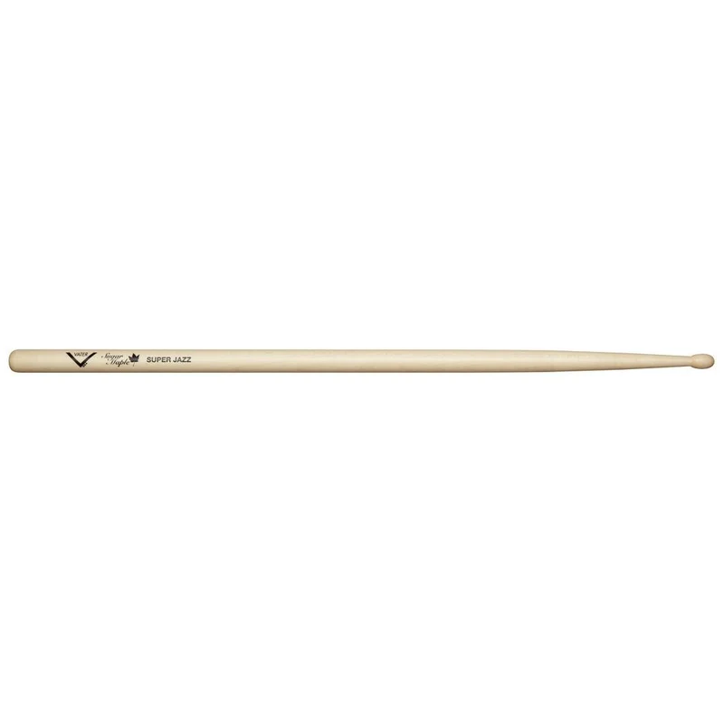 Vater VSMSJW Sugar Maple Super Jazz Wood Tip Drumsticks (Pair)